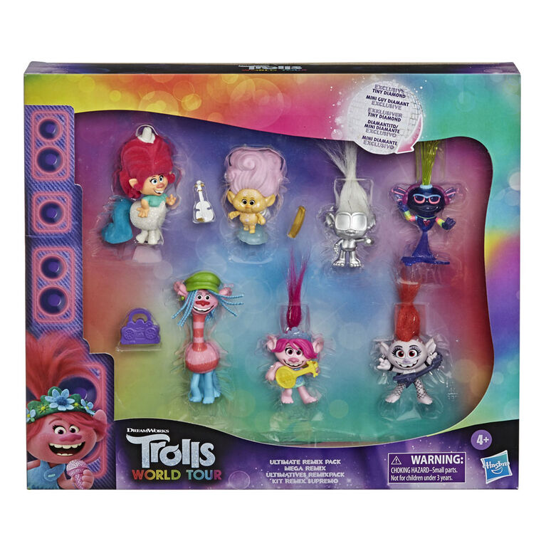 Trolls 2 World Tour coloriage amusant jouets et objets de collection-Plusieurs Options